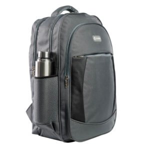 Carrie Alpha Gray Laptop Backpack – Lightweight, Durable & Water-Resistant Backpack for Office, College & Travel