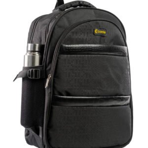 Crocodile Glossy Black Backpack – Bold, Stylish & Ultra-Durable Everyday Bag