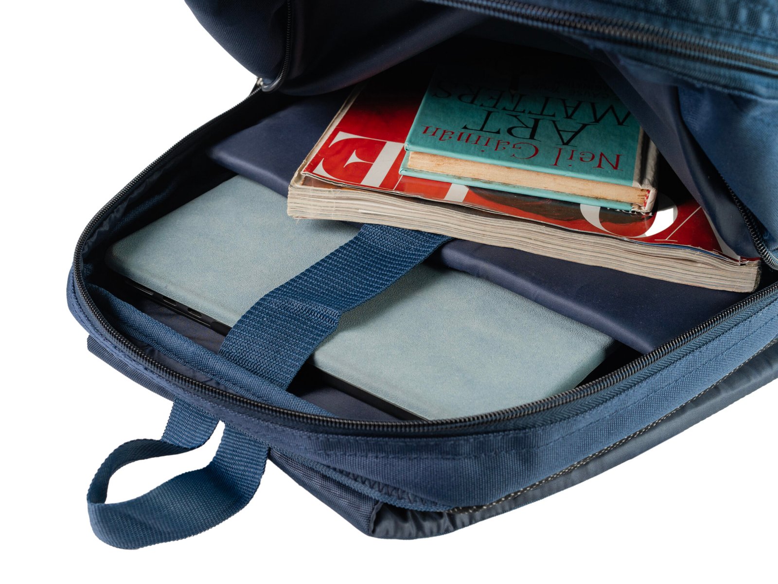 Crocodile Navy Backpack – Premium, Posh & Everyday Ready - Image 3