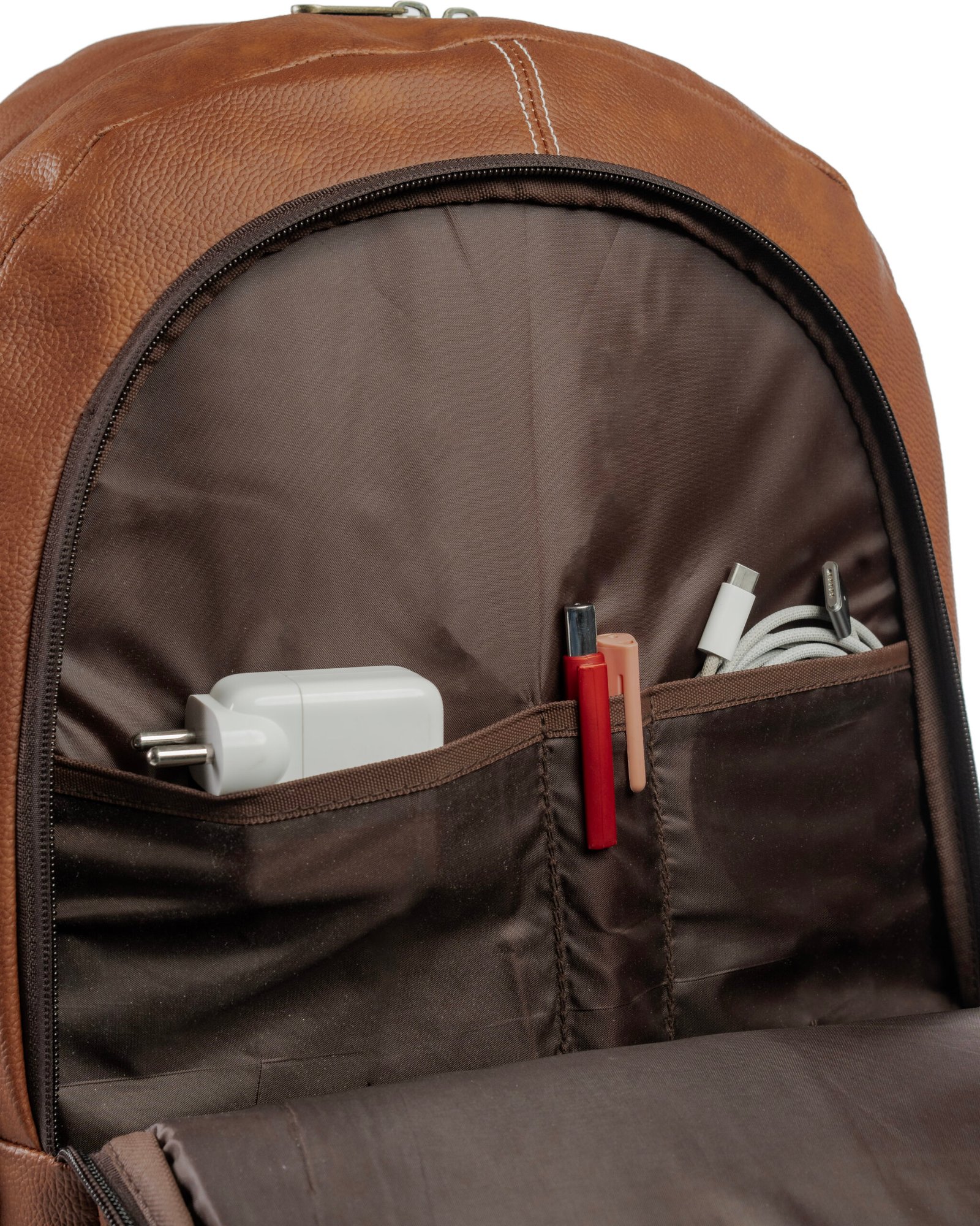 Carrie Classic Brown Backpack – Timeless Everyday Essential - Image 6