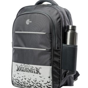 Carrie Halloween Edition Backpack β Grey | Spacious, Durable & Stylish School/Travel Bag