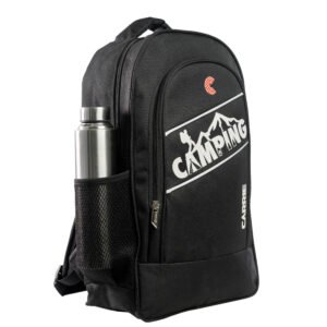 Carrie Black Camping Backpack – Durable, Lightweight & Spacious Outdoor Travel Bag
